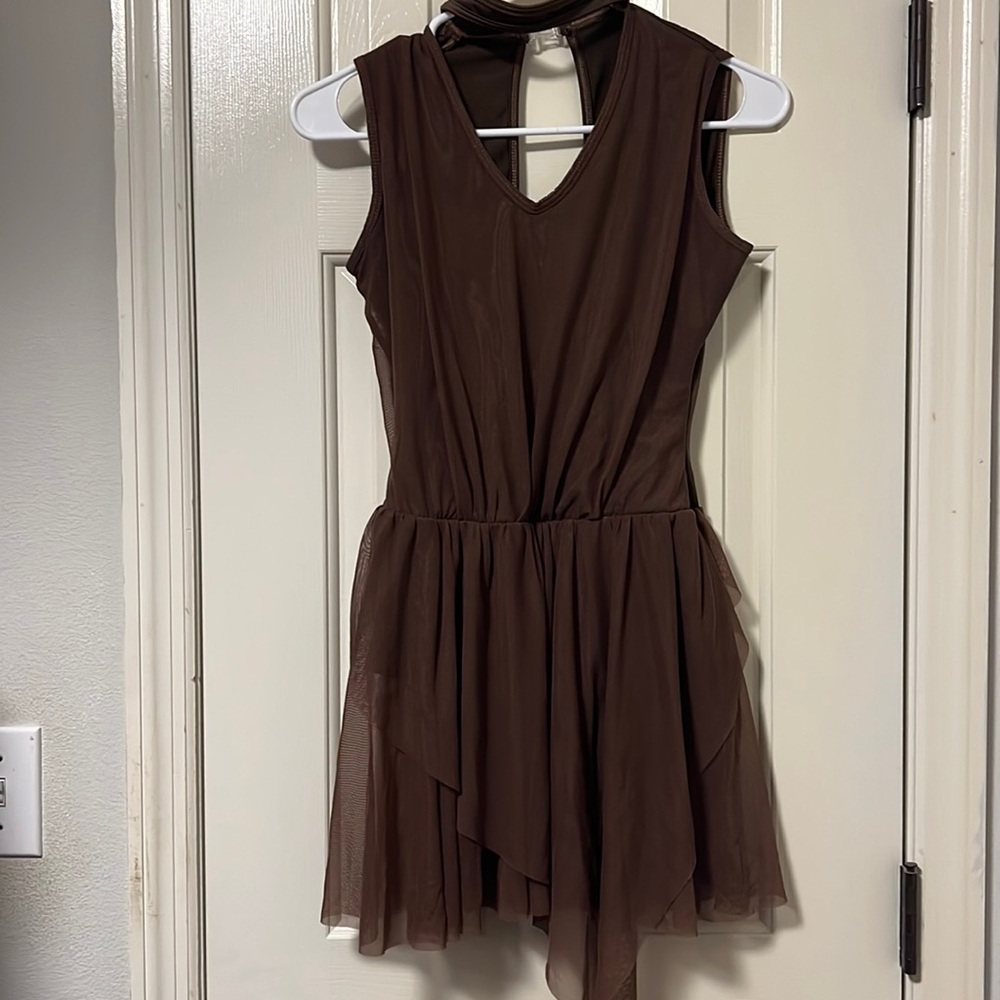 Curtain Call P543 Lyrical Brown Dance Costume